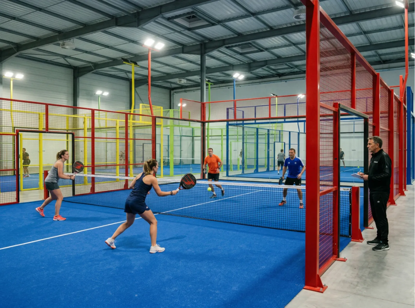 Réserver un terrain de padel en intérieur pour un match amical ou une journée sportive à Istres proche de Saint-Mitre-les-Remparts 13800