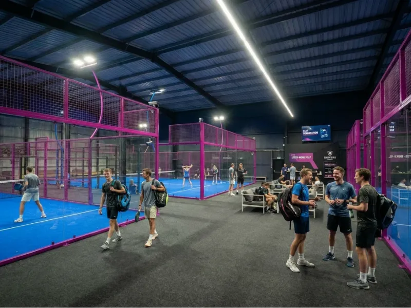 Réserver un terrain de padel indoor premium près d’Istres dans un club 100 % couvert à Fos-sur-Mer