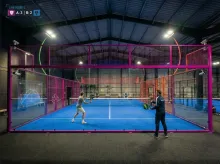 Notre zone d'activité pour ce service Stages de padel pour débutants avec perfectionnement technique et jeu tactique sur des courts modernes à